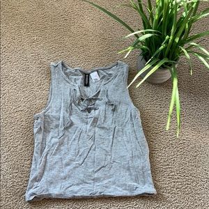 H&M cropped tank top